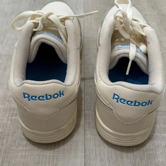 Reebok Beige and Blue Sneaker Shoes - Picture 3 of 9